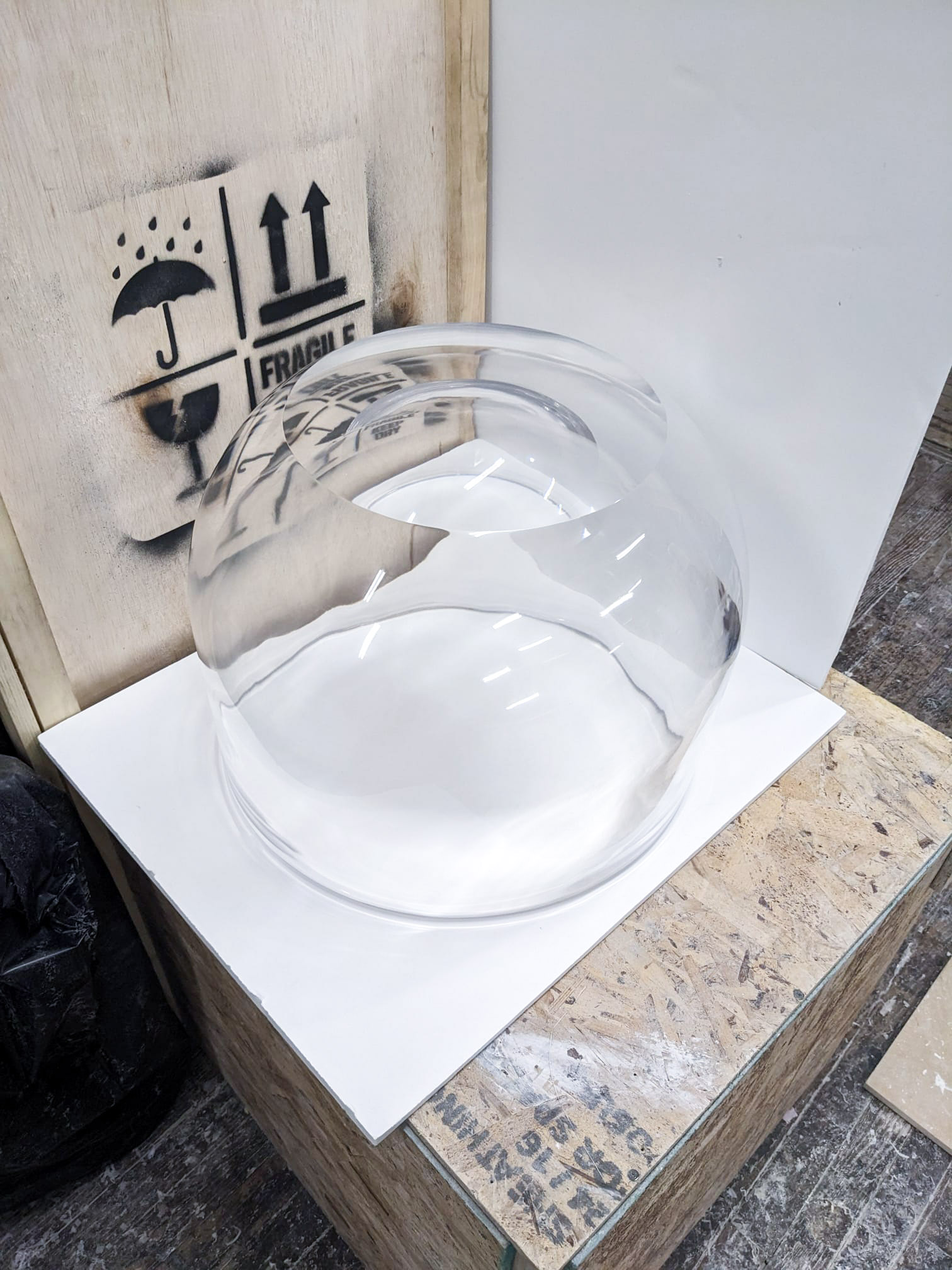 Finished fabricated object, slide 1