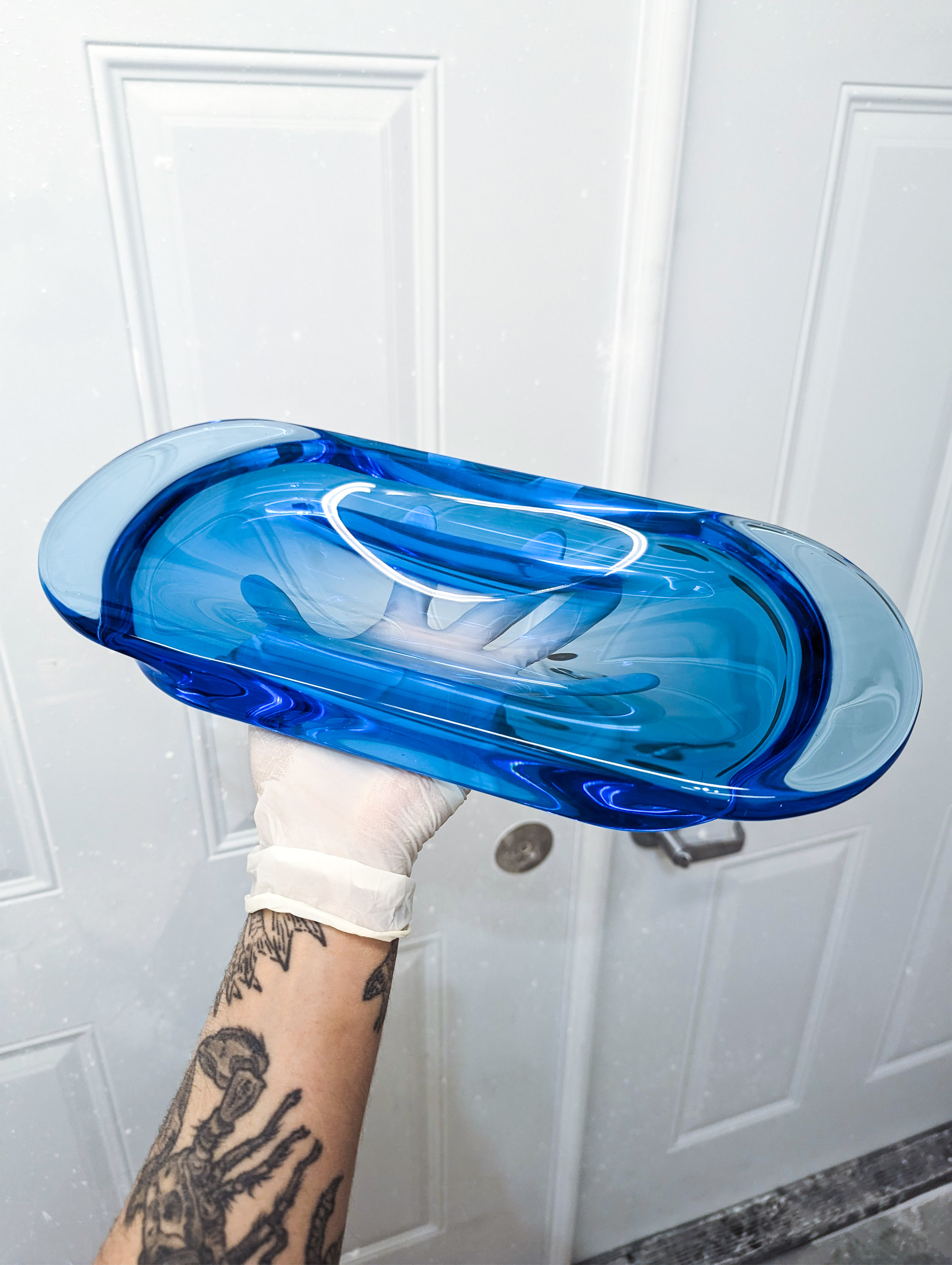 Finished fabricated object, slide 3